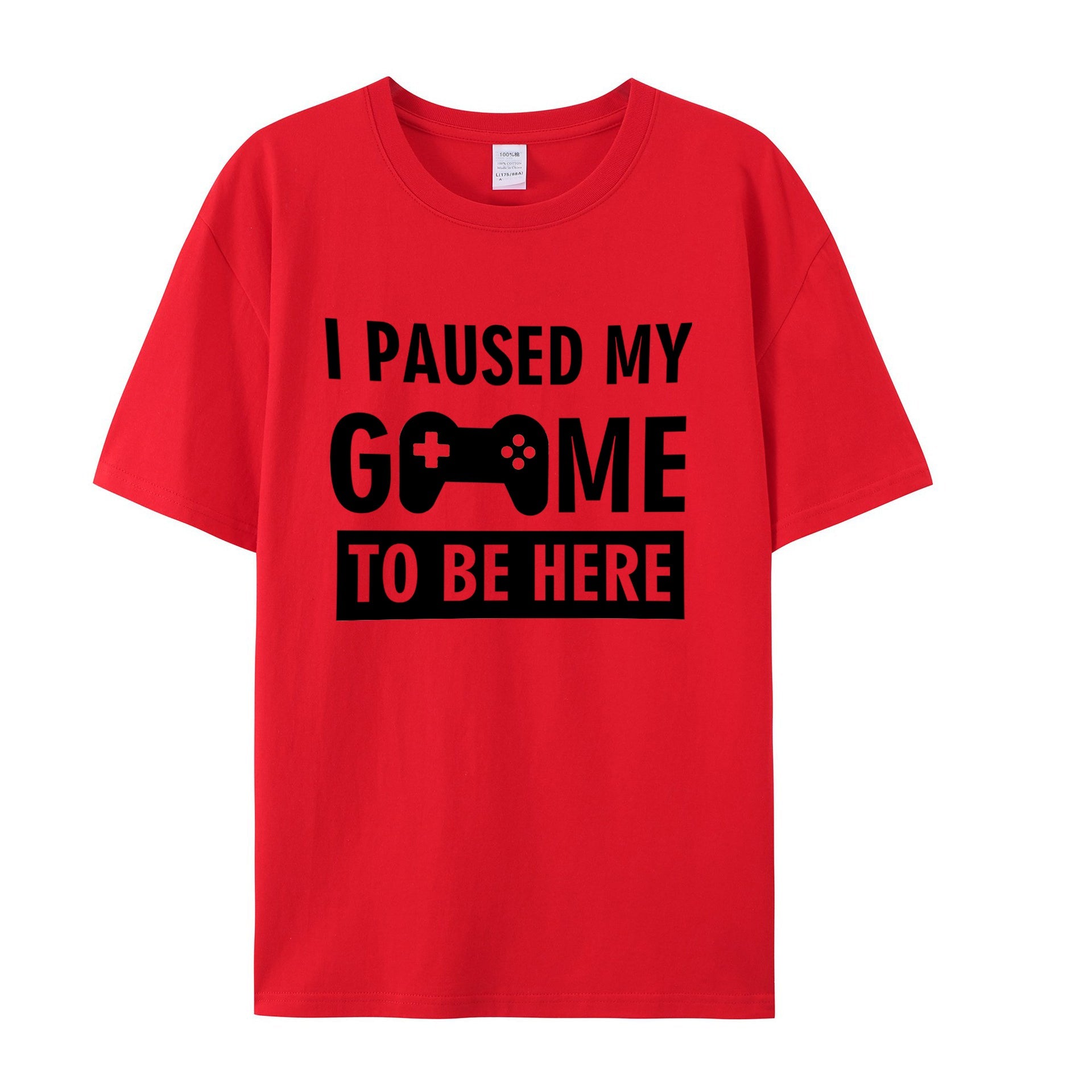 I PAUSED MY GAME TO BE HERE SHIRT - Shapelys