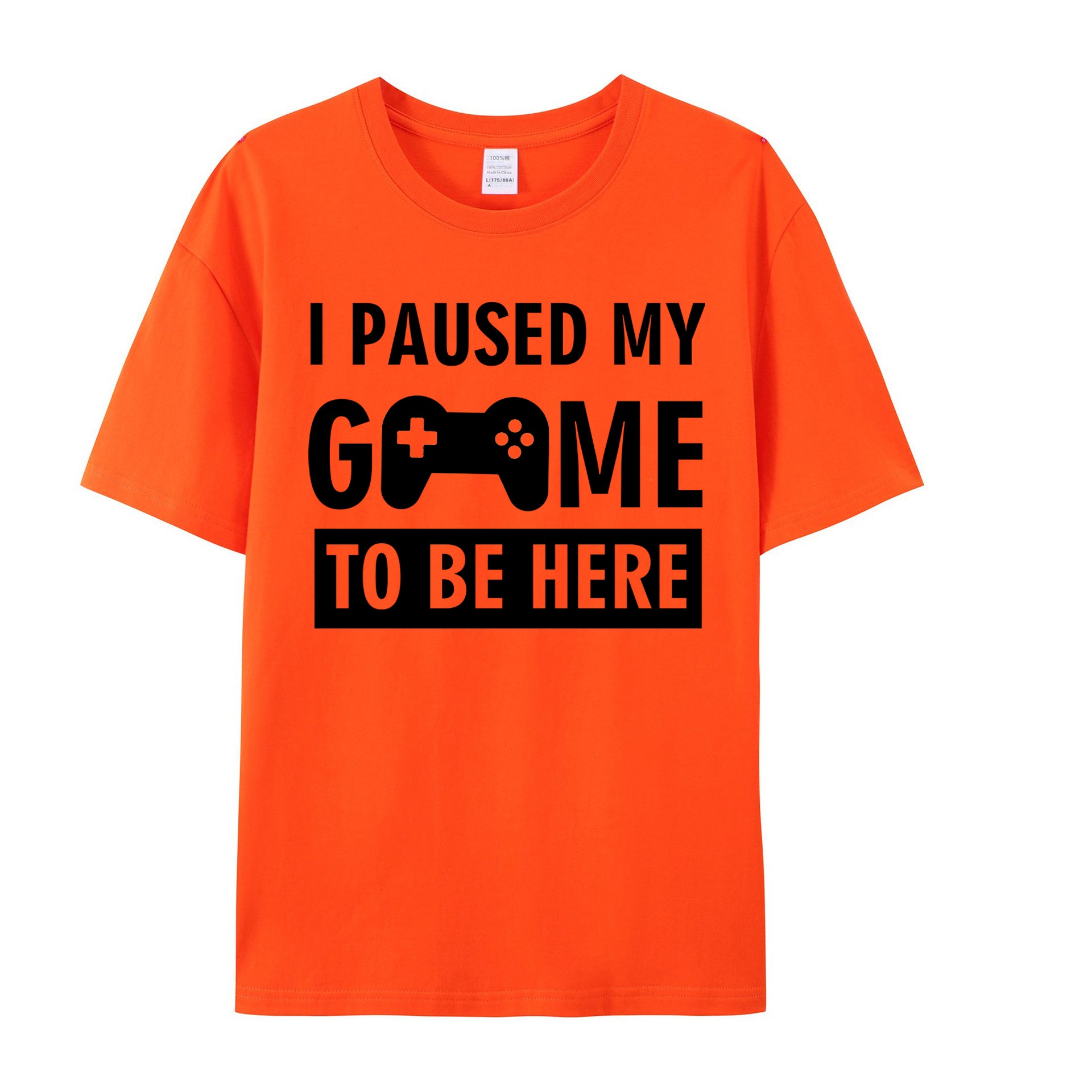 I PAUSED MY GAME TO BE HERE SHIRT - Shapelys