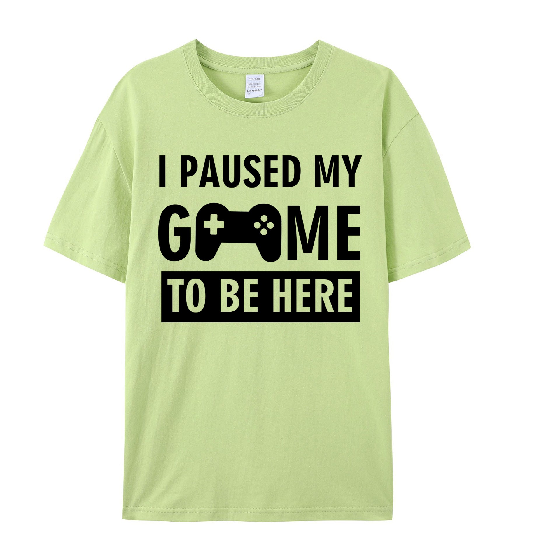 I PAUSED MY GAME TO BE HERE SHIRT - Shapelys