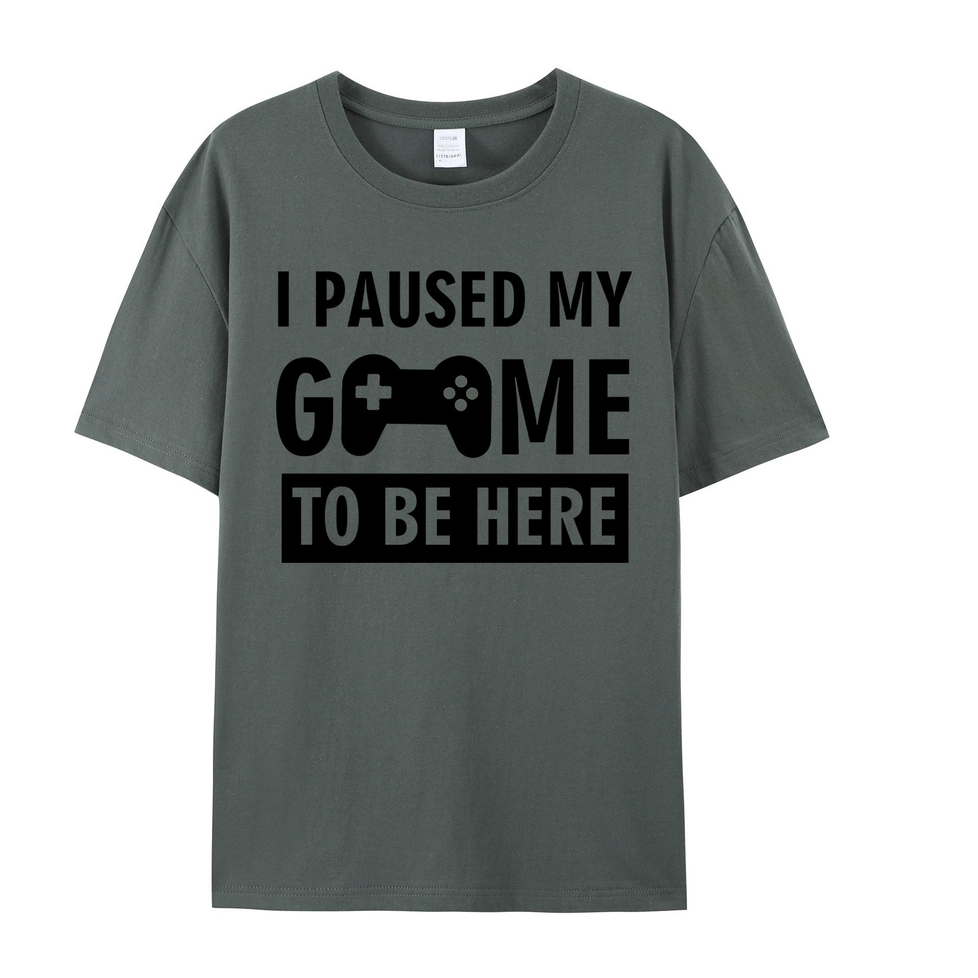I PAUSED MY GAME TO BE HERE SHIRT - Shapelys