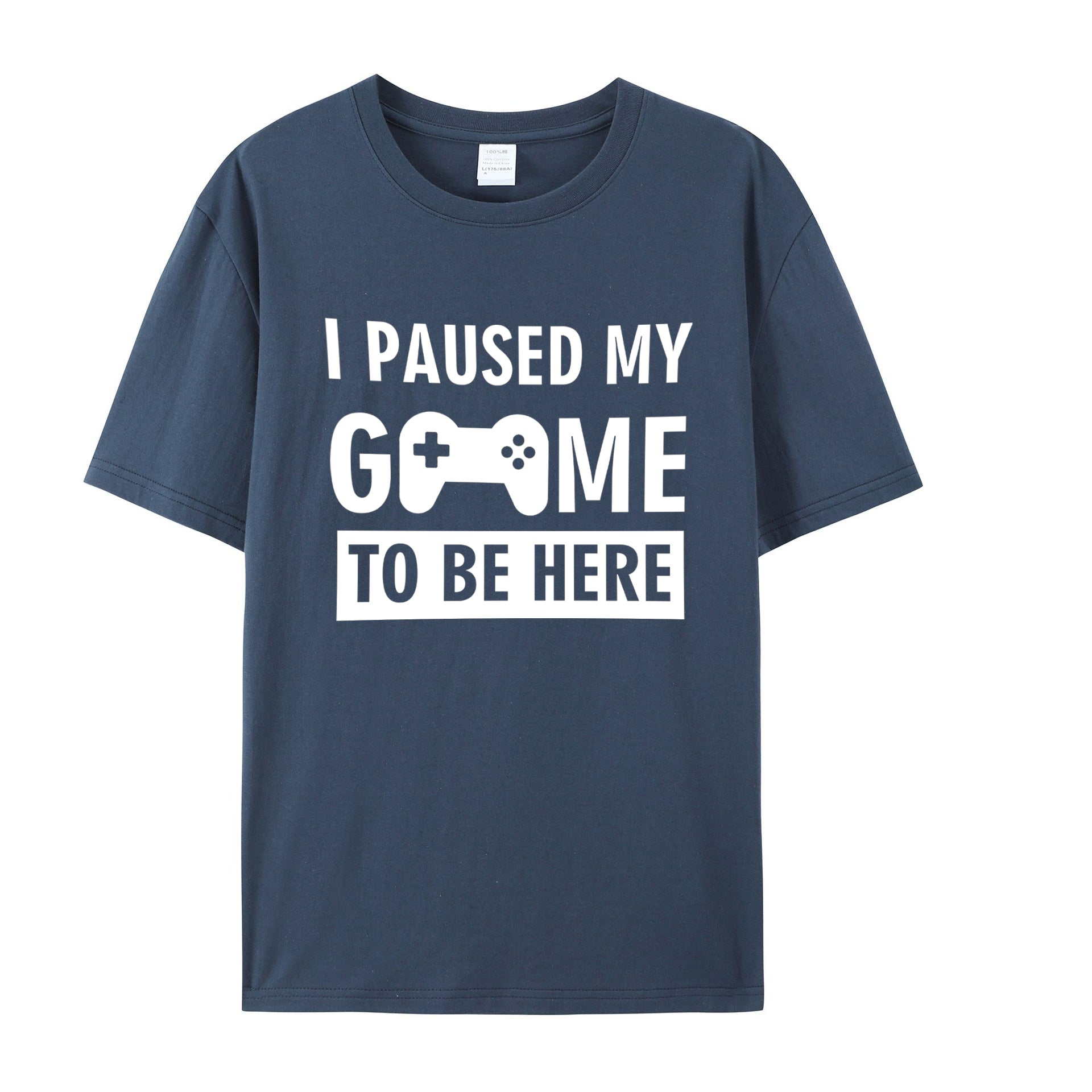 I PAUSED MY GAME TO BE HERE SHIRT - Shapelys