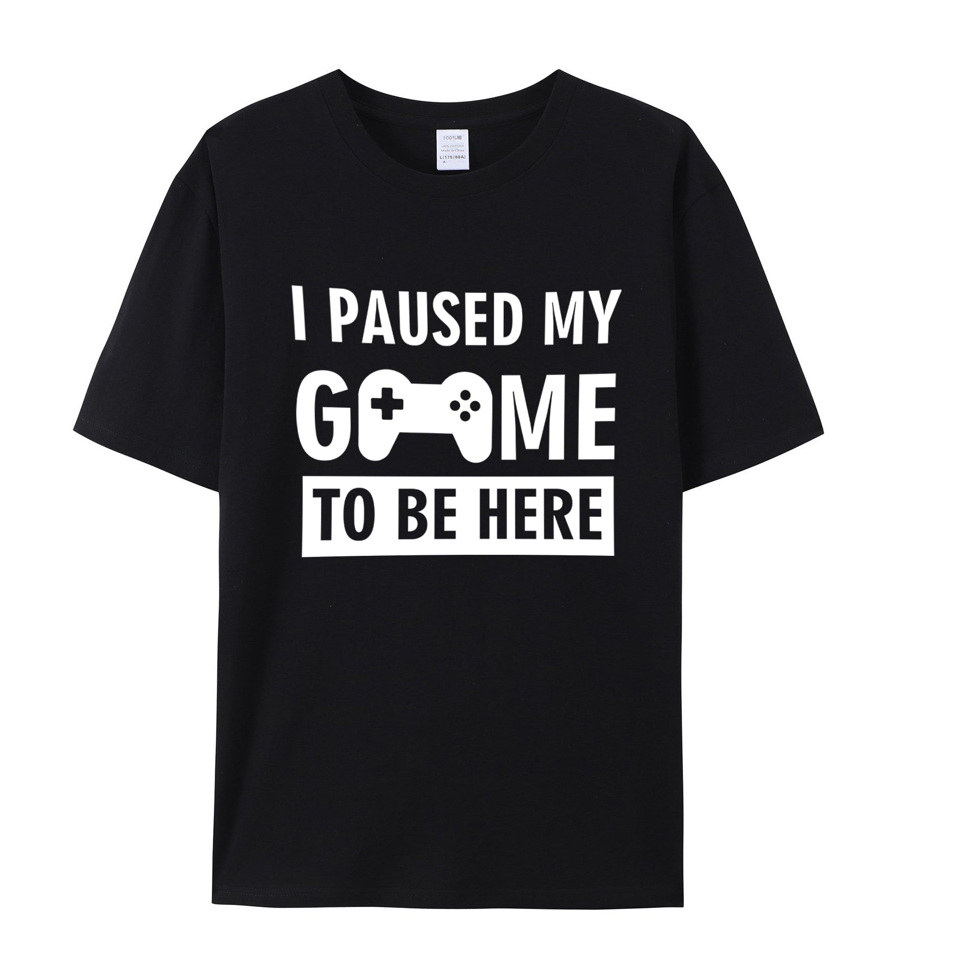 I PAUSED MY GAME TO BE HERE SHIRT - Shapelys