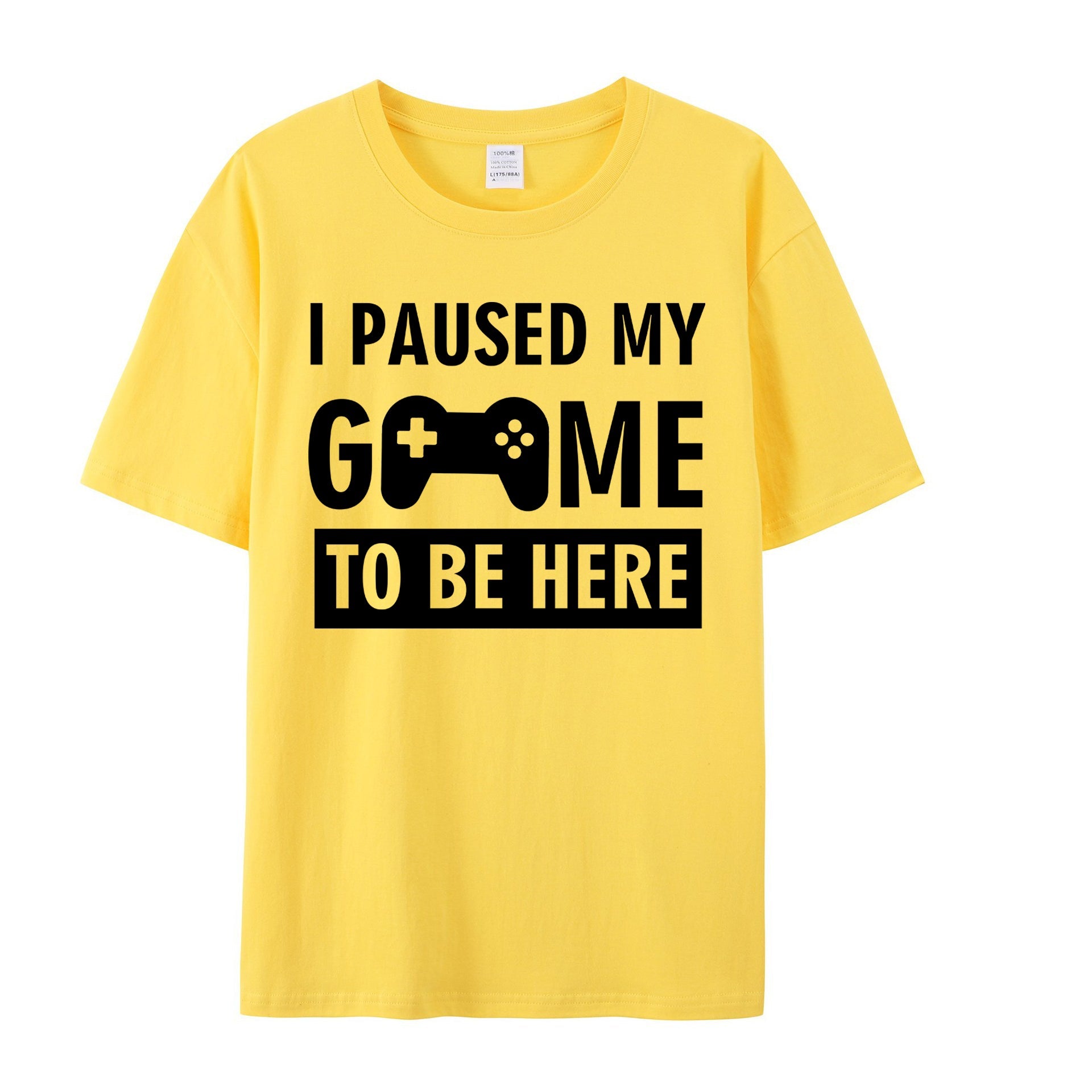 I PAUSED MY GAME TO BE HERE SHIRT - Shapelys
