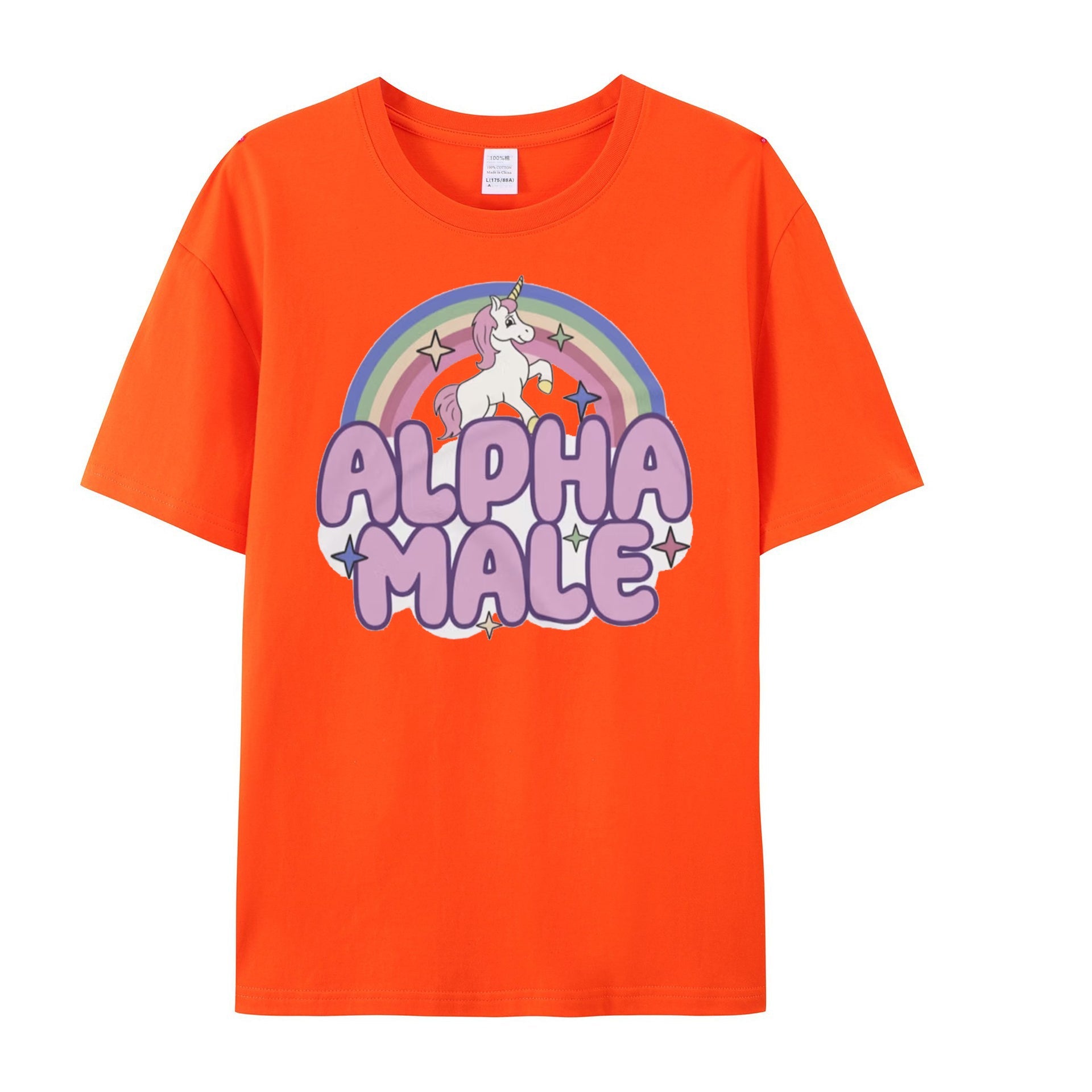 Ironic Alpha Male Unicorn Rainbow, Funny Unisex Tshirt, Funny Shirt, Funny Graphic Tee, Offensive Shirt, Weird Shirt - Shapelys