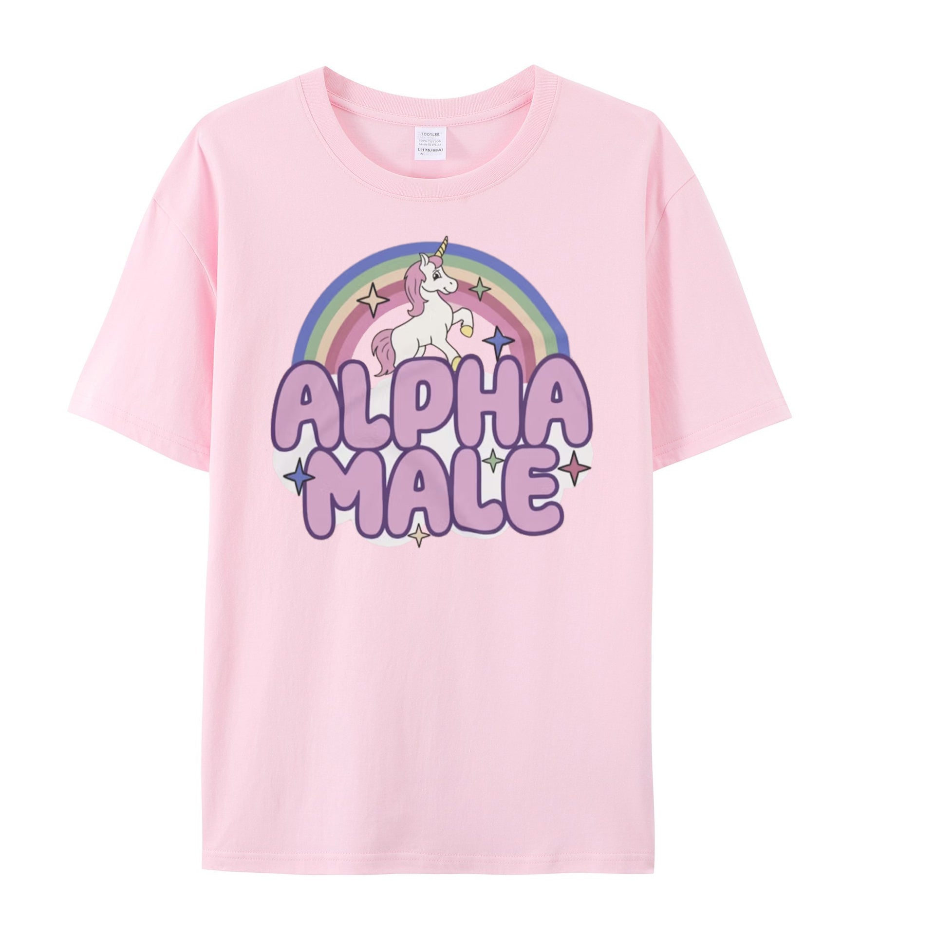 Ironic Alpha Male Unicorn Rainbow, Funny Unisex Tshirt, Funny Shirt, Funny Graphic Tee, Offensive Shirt, Weird Shirt - Shapelys