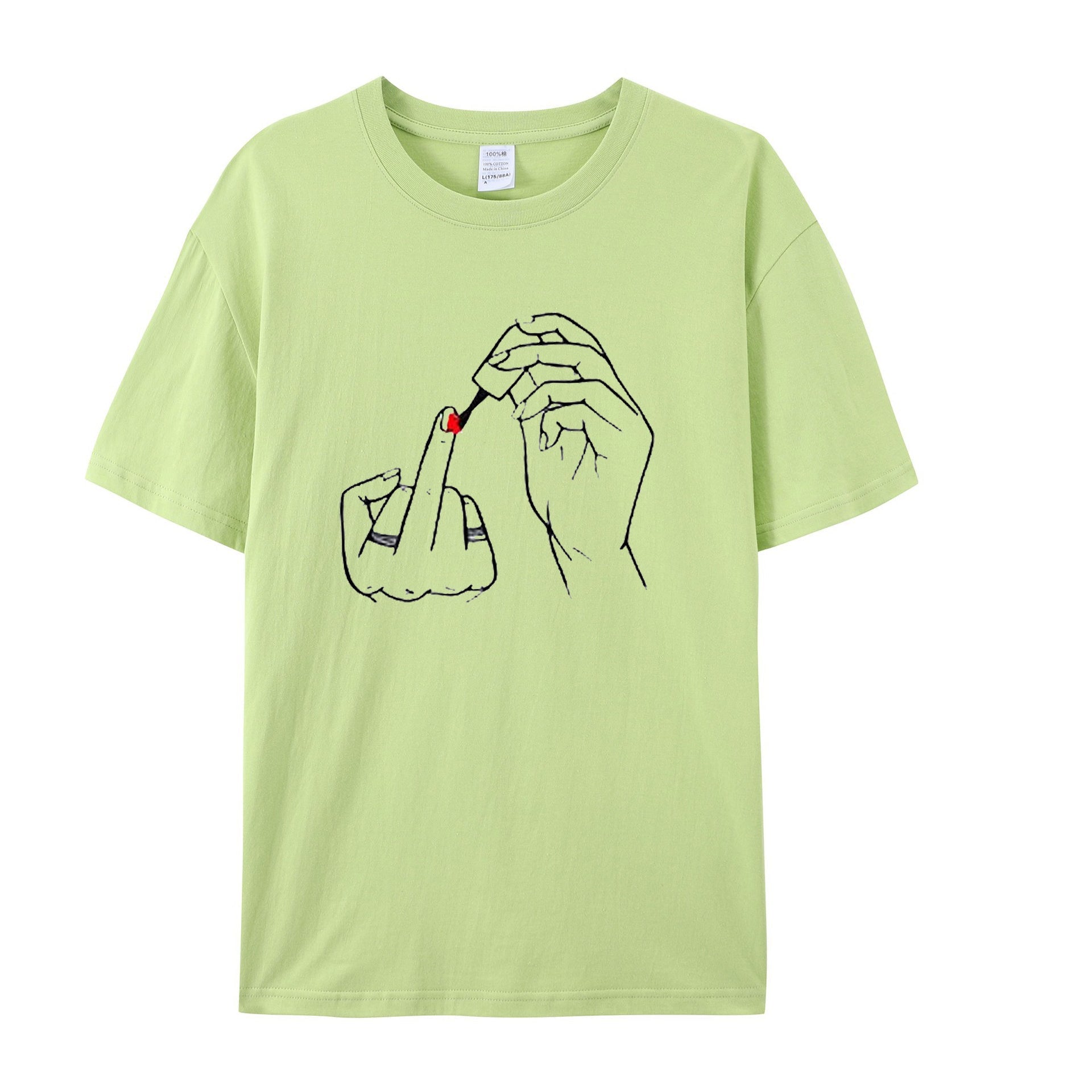 Nail polish t-shirt - Shapelys