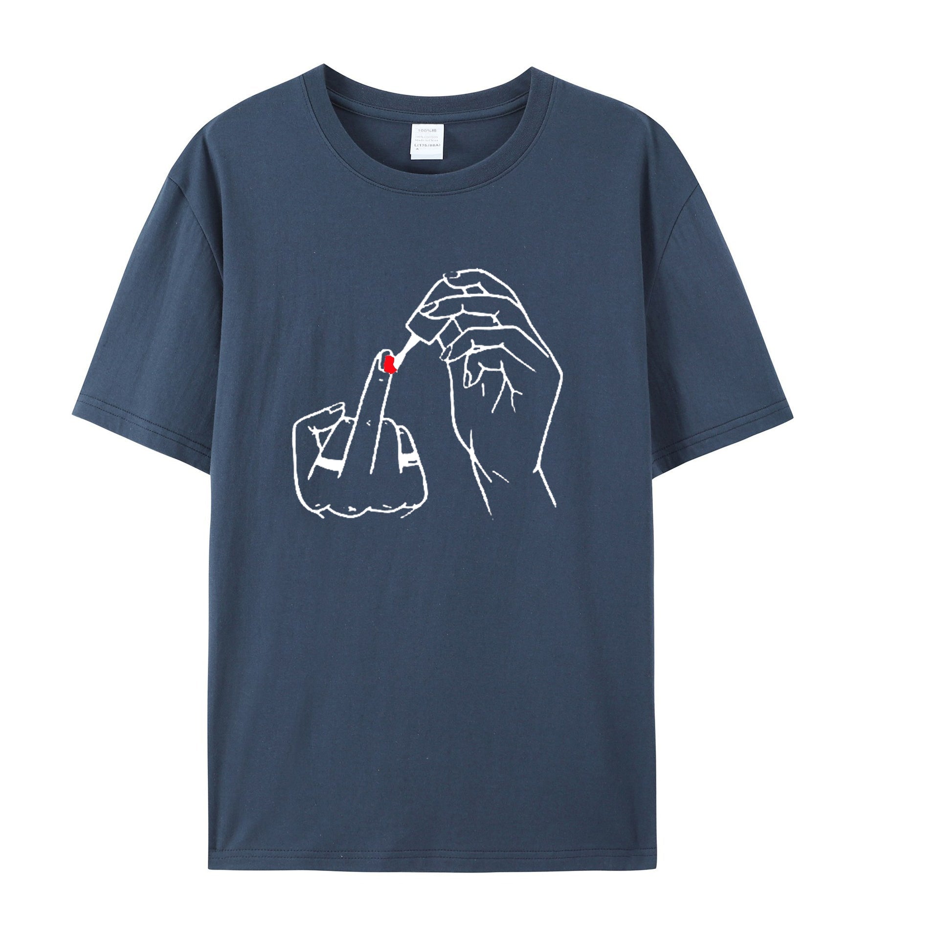 Nail polish t-shirt - Shapelys