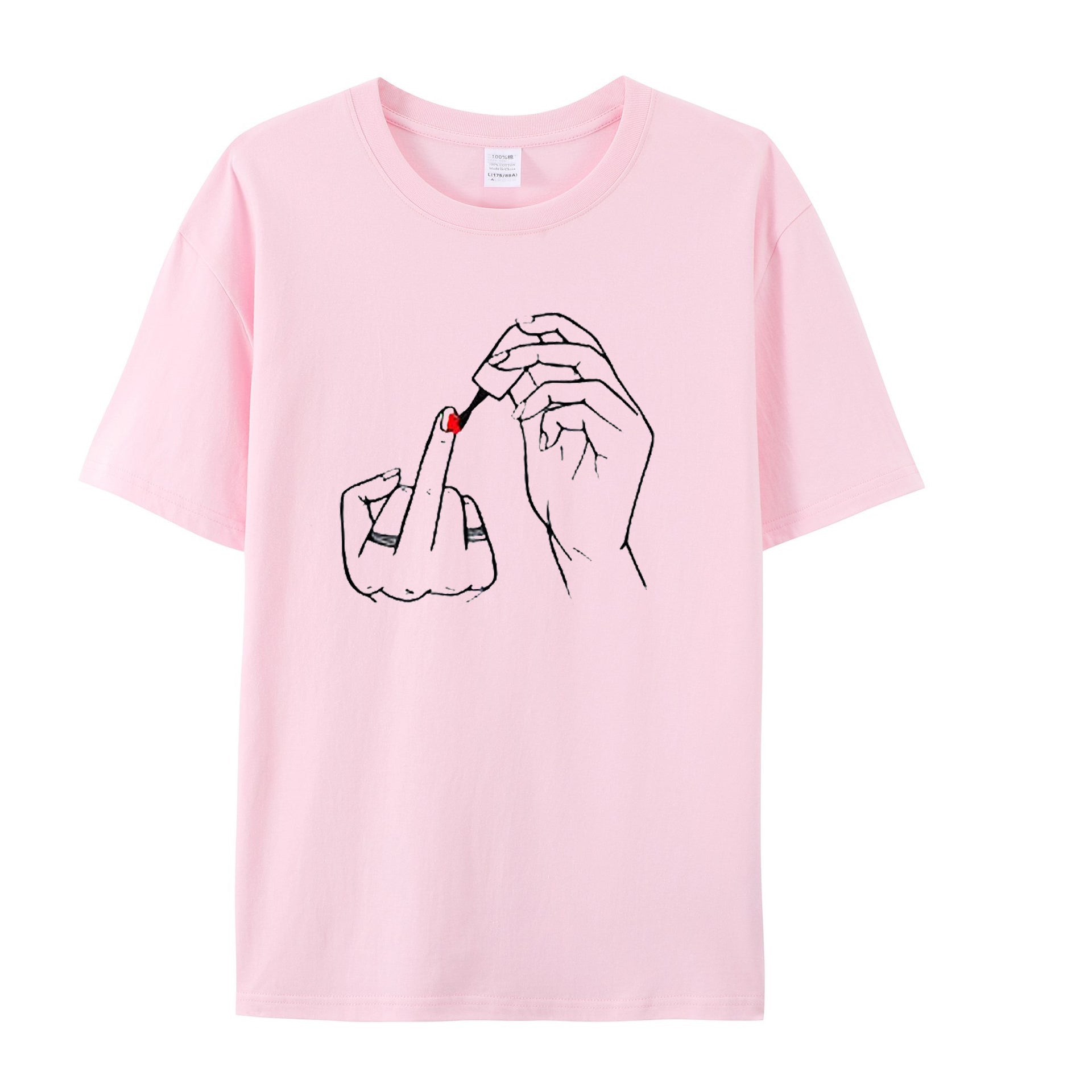 Nail polish t-shirt - Shapelys