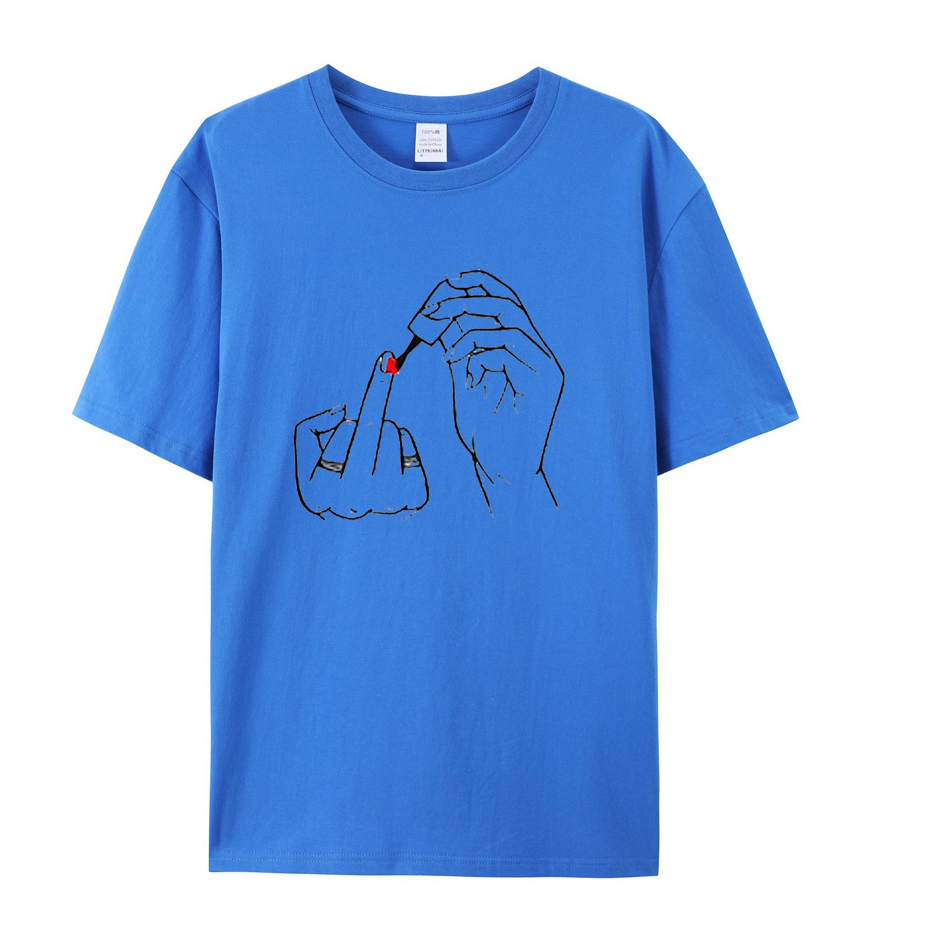 Nail polish t-shirt - Shapelys