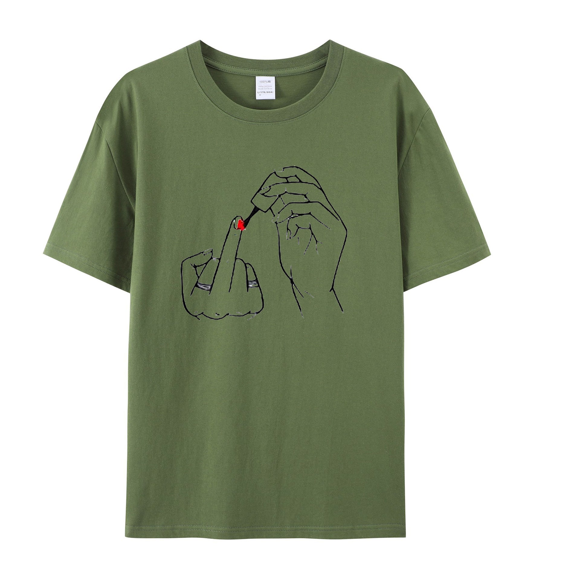 Nail polish t-shirt - Shapelys