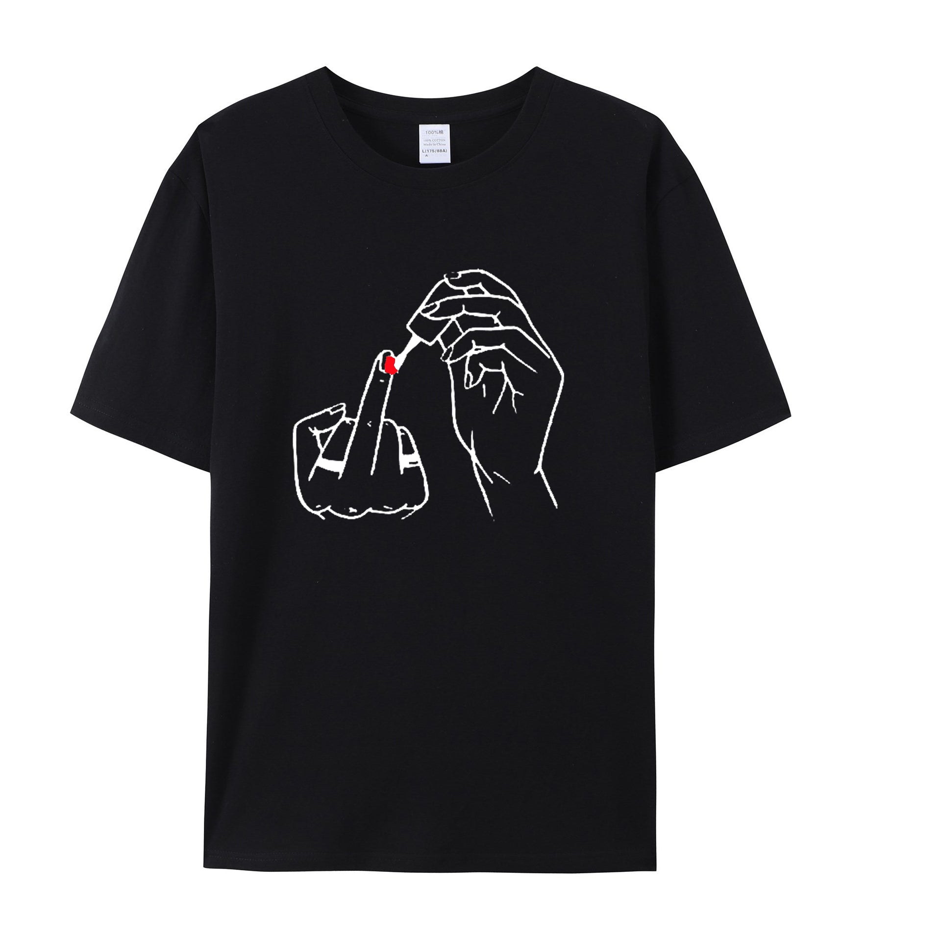 Nail polish t-shirt - Shapelys