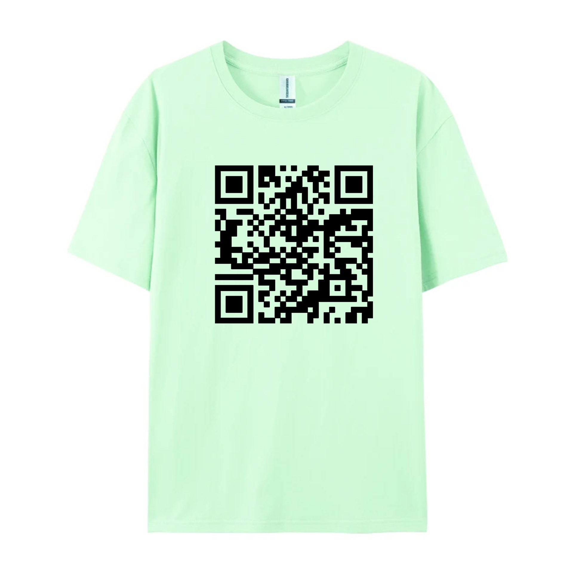 Funny QR Code T-Shirt - Personalized QR code content - Shapelys
