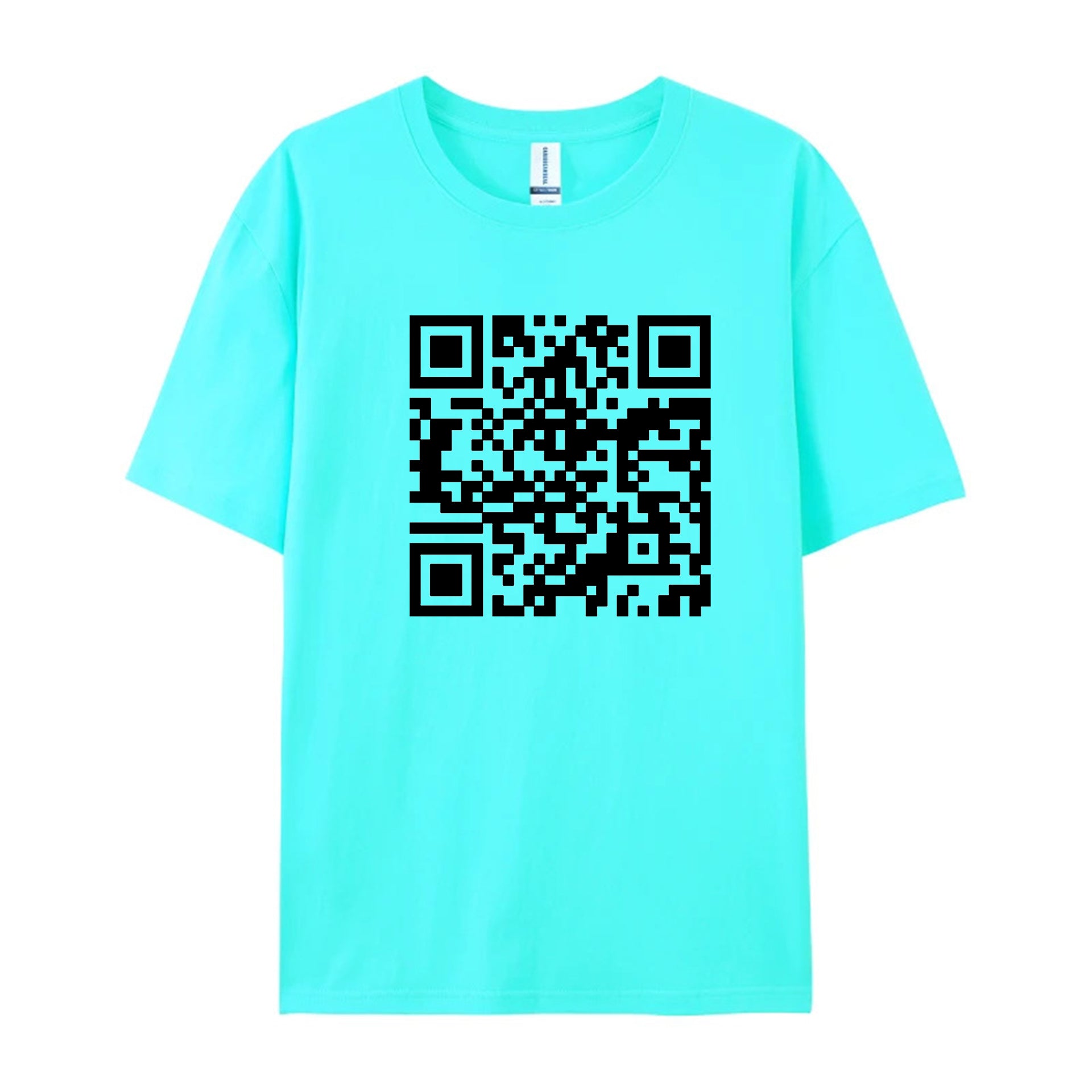 Funny QR Code T-Shirt - Personalized QR code content - Shapelys
