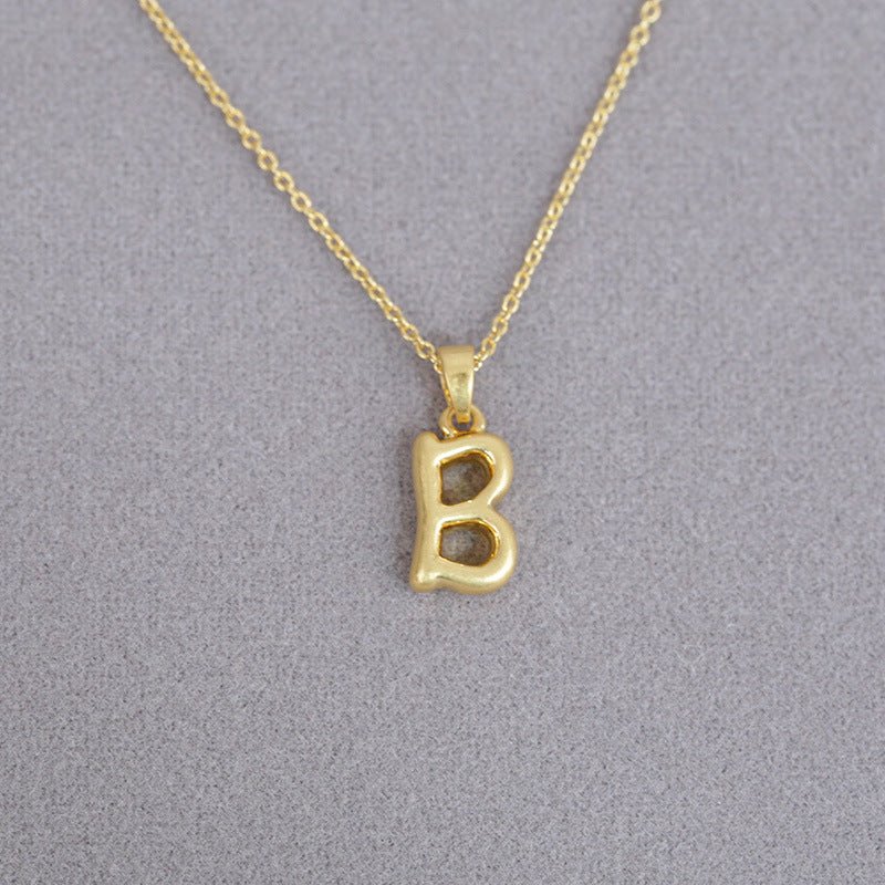 Balloon Letter Necklace - Shapelys
